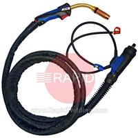 0340863 Binzel MB501 Evo Pro Mig Torch with 4M Cable and Euro Connection