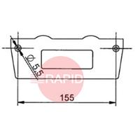 0646-231-083R Lincoln Bester W/F Roller Cover Plate