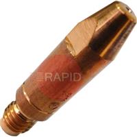 1401325 Binzel 1.2mm M8 40mm Long Contact Tip CuCrZr (Pack of 10)