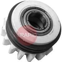 3143180 Kemppi Bearing Feed Roll. White,0.8mm V Groove
