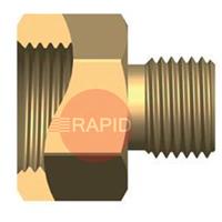 608382 1/4 to 3/8 BSP STRAIGHT ADAPTOR