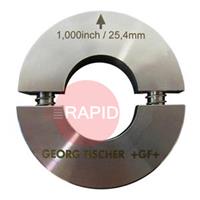 790030231 Orbitalum Stainless Steel Clamping shell for Tubes, for RPG 2.5, Tube OD 43.00mm, Clamping length 15mm