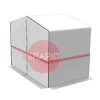 90.41.00.30 CEPRO Heavy Duty Working & Welding Modular Tent System - 3m Wide, 2.4m Central Height, 15° Roofpitch