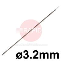 9873523 Kemppi WZ8 Electrode - White, 3.2mm x 175mm (Pack of 10)