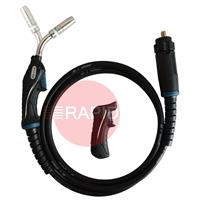 ERGOPLUS25R Trafimet ERGOPLUS 25R Rotatable 45° Neck Air Cooled MIG Torch w/ Euro Connection, 230A CO2, 220A Mixed Gas