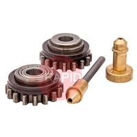 F000245 Kemppi 1.0mm GT02 Heavy Duty Drive Roll Kit #1 for Fitweld 300