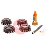 F000262 Kemppi 1.2mm GT04 Heavy Duty Drive Roll Kit for MXP 37
