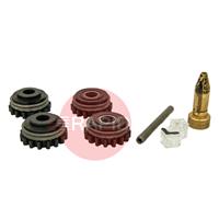 F000268 Kemppi 2.4mm Knurled Standard Drive Roll Kit for MXP 37