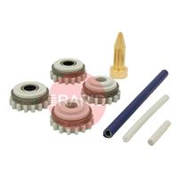 F000329 Kemppi 0.6mm Stainless V-Groove Duratorque Drive Roll Kit #2