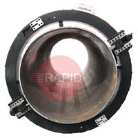 KPP Key Plant Split Frame Pipe Cutting & Bevelling Pneumatic Clamshell, 2 - 48