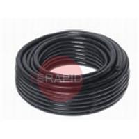 P040B 6mm Black PVC Braided Hose. Priced Per Metre