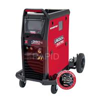 POWERTEC-i380C Lincoln Powertec i380C Advanced MIG Inverter Welder Packages - 400v, 3ph