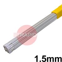 RO391506 SIF SILVER SOLDER No 39, 1.5mm Brazing Wire, 6 Rod Pack