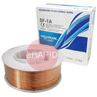 SF-1A12125 Nittetsu SF-1A, 1.2mm MIG Wire, 12.5Kg Reel, AWS: A5.20 E71T-1M