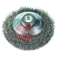 SM-CO90.-M14IN30O SAIT Bevel Crimped Inox Wire Brush 90mm (3.5