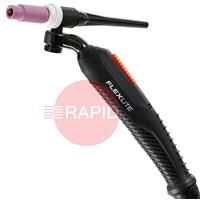 TX255WFL Kemppi Flexlite TX K5 255WFL Water Cooled 250 Amp TIG Torch, with Rotate & Lock Neck (Without Consumables) 7 Pin
