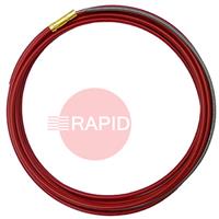 W006453 Kemppi FE 3.5M Red Wire Liner - 0.9mm - 1.2mm Ferrous