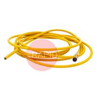 W012363 Kemppi Yellow Steel 3.5m Wire Liner, for 1.2-1.6mm for Ferrous Steel