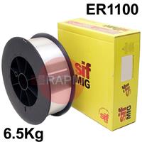 WO14086 SifMig 1050, Aluminium MIG Wire, 6.5Kg Reel, ER1100