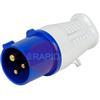 240V16APLUG  240v Blue Plug 16 Amp