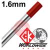 CK-T1167GT2  CK 1.6mm x  175mm (1/16 x 7 inch) 2% Thoriated Tungsten