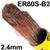 131216R150  ESAB OK Tigrod 13.16 2.4mm TIG Wire, 5Kg Pack. ER80S-B2