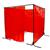 1457  Welding Booth EN 1598 With Frames & Curtain. 6ft x 6ft x 6ft