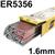 126A-10  ESAB OK Tigrod 5356 Aluminium TIG Wire, 1.6mm Diameter x 1000mm Cut Lengths - AWS A5.10 R5356, 2.5Kg Pack