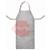 1402237  Welders Chrome Leather Apron With Ties. 42