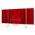 CK-CK26V25RSFFX  CEPRO Omnium Triptych Welding Screen, with Orange-CE Sheet - 3.7m Wide x 2m High, Approved EN 25980