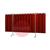 CK-SGACV102L5  CEPRO Omnium Triptych Welding Screen, with Bronze-CE Strips - 3.7m Wide x 2m High, Approved EN 25980