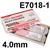 511505  Lincoln Electric Conarc 49C SRP Low Hydrogen Electrodes 4.0mm Diameter x 350mm Long. 12.0kg Carton (8 x 1.5kg 28 Rod Packs). E7018-1 H4R