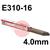 INTH310-40-2  Lincoln Stainless Steel Consumables Covered Electrodes INTHERMA E310-16 4.0mm Diameter x 350 Long 12.0kg Carton