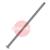 83.10.02  CEPRO Hanging Rail Steel Pole - 80mm Diameter, with 300mm Footplate