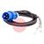 9722313DK  Kemppi Connection Cable - 3.3m (3X2, 5 AU, 15A)
