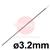 9873523  Kemppi WZ8 Electrode - White, 3.2mm x 175mm (Pack of 10)
