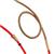 BOHLER-MIGFCWST  Binzel Red Combination Teflon & Brass Liner for Soft Wire, 1mm - 1.2mm (3m - 5m)