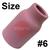 MECHPLASMA  Cup Alumina, Size #6, 9.5mm Bore x 32.6mm Long, 2 Series Gas Saver