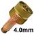 X5110400000  4.0mm CK Large Diameter 3 Series Gas Lens Body 45V63