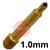 GC253G35  1.0mm CK Stubby Wedge Collet