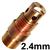 CK-TL2112HSFRG  2.4mm CK Stubby 4 Series Collet Body