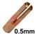 MSMC1KW  CK Collet for 0.5mm 8 Series