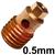 CK-8CB40  CK Collet Body for 0.5mm (.020