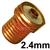 25325H  Gas Lens for 2.4mm 8-Series