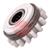 28.27.05  Kemppi Duratorque Upper Feed Roller With Steel Bearing For Kempact, Fastmig Synergic & Pulse, Fitweld