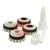 F000343  Kemppi 0.8 - 0.9mm Standard GT04 Drive Roll Kit for Stainless, MXP 37