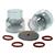 PAR-1271-101  Furick Fupa 12 Pyrex Cup Kit for 2.4mm (2x Cups, 3x Diffusers & 4x O-Rings)