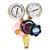 CK-CWMT512  Harris Regulator 801B, Oxygen, Single Stage Two Gauge, Bottom Entry, 10bar, 5/8