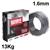 WP403676-25  Metrode Hardcore 650 1.6mm Flux Cored MIG Wire for Hardfacing, 13Kg Spool, MF2-GF-55-GP