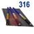 4,075,170,800  Metrode 316S92 Stainless Steel Tig Wire, 1.6mm Diameter x 1000mm Cut Lengths - AWS A5.9 ER316L. 5.0kg Pack